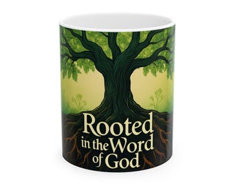 Tree of Life Faith Mug: Inspirational Christian Coffee Cup