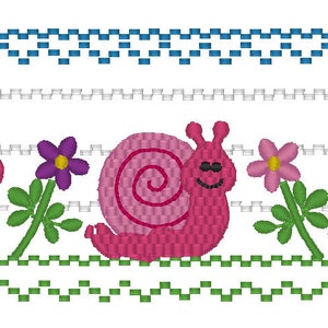 Miss Snail- Machine Smocking