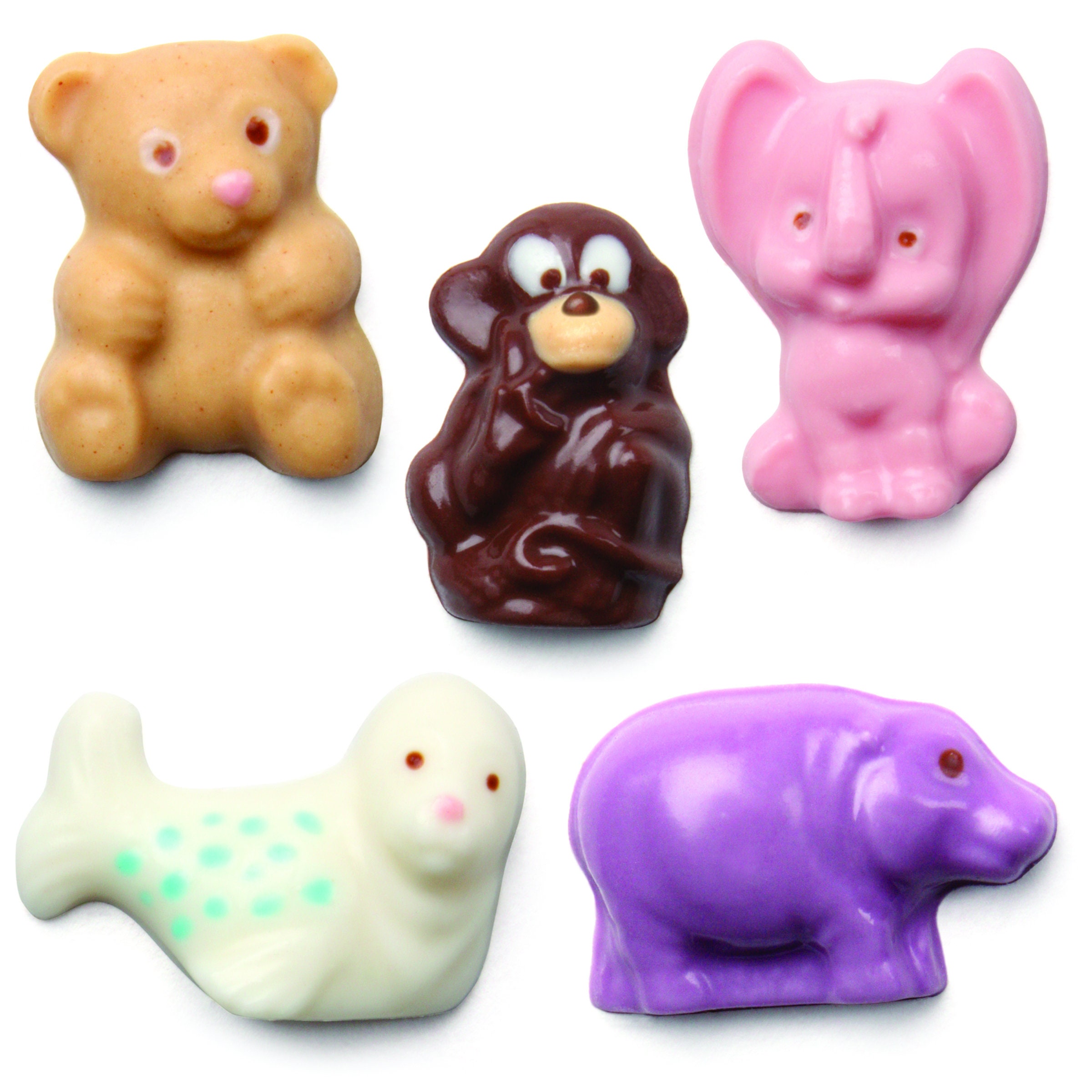 Assorted Animals Mold Chocolate Candy Mold with Exclusive Etsy
