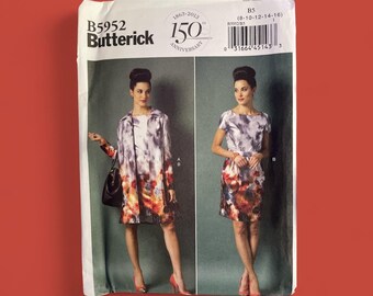 Butterick B5952 , ein Schnittmuster aus der 150-Jahre-Jubiläumskollektion (1863–2013)