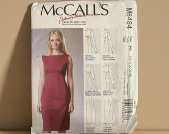 McCall’s M6464 Schnittmuster Misses Kleid – Größen 16–18–20–22–24 (W5)