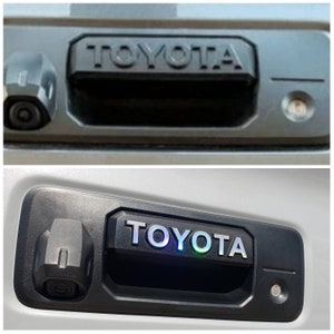 x2 2016-2023 Toyota Tacoma Tailgate Handle vinyl decal, custom colors