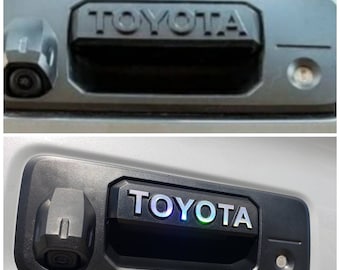 x2 2016-2023 Toyota Tacoma Tailgate Handle vinyl decal, custom colors