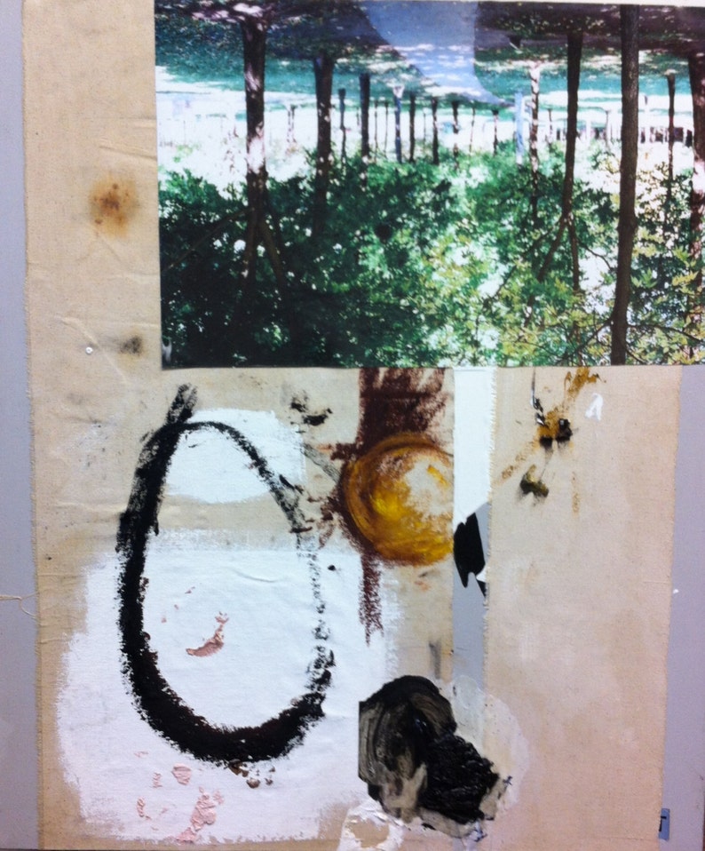 Mixed Media Abstract Painting image 0