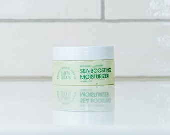 Sea Boosting Moisturizing Cream 4 oz | Clean Skincare | Organic Day & Night Cream