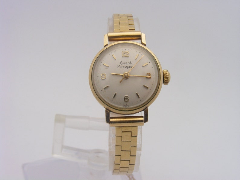 Ladies Vintage Girard Perregaux Watch 10K Gold Filled Case & Etsy