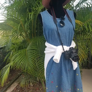 Paul Harris Vintage Denim Dress Women&#39;s M