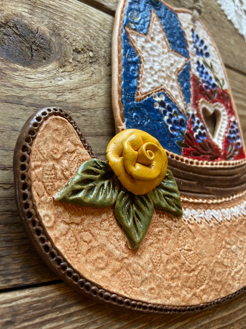 Yellow Rose of Texas Cowboy Hat Texas Flag Cowboy Hat - Etsy