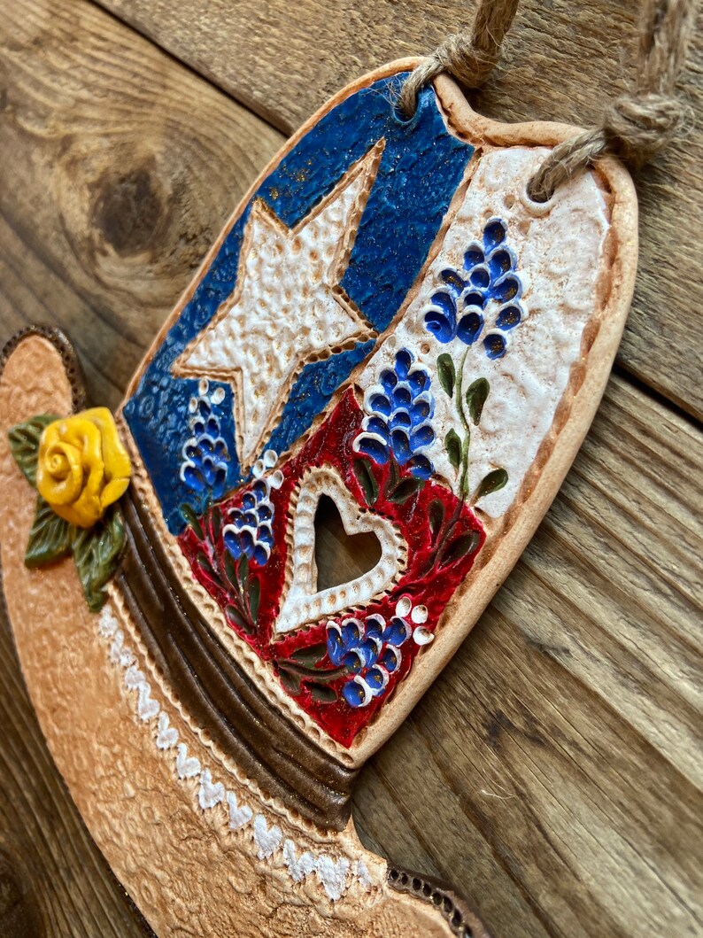 Yellow Rose of Texas Cowboy Hat Texas Flag Cowboy Hat - Etsy