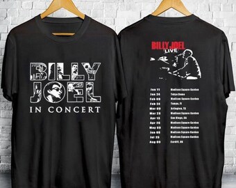 Billy Joel World Tour 2024 Unisex Shirt, Billy Joel Shirt, Gift For Fan