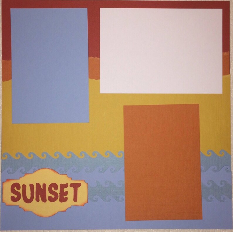 Beautiful Sunset Layout