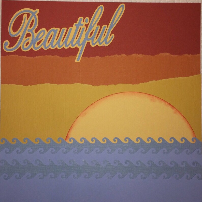 Beautiful Sunset Layout