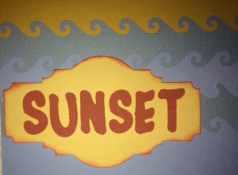 Beautiful Sunset Layout