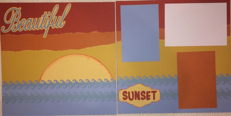 Beautiful Sunset Layout