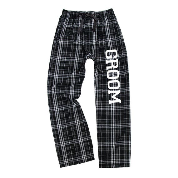 black flannel pants