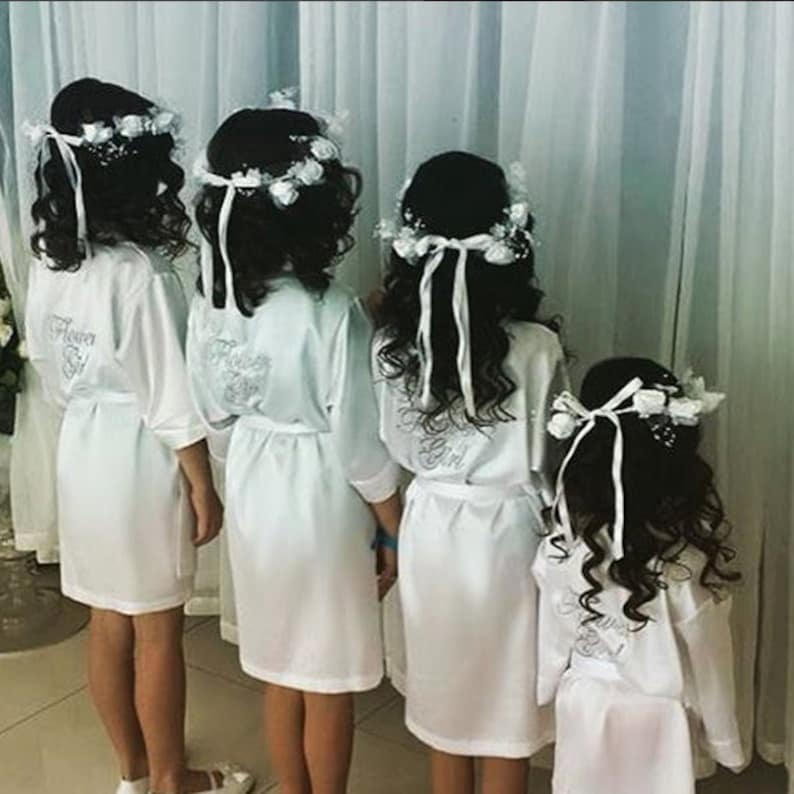 flower girl robe