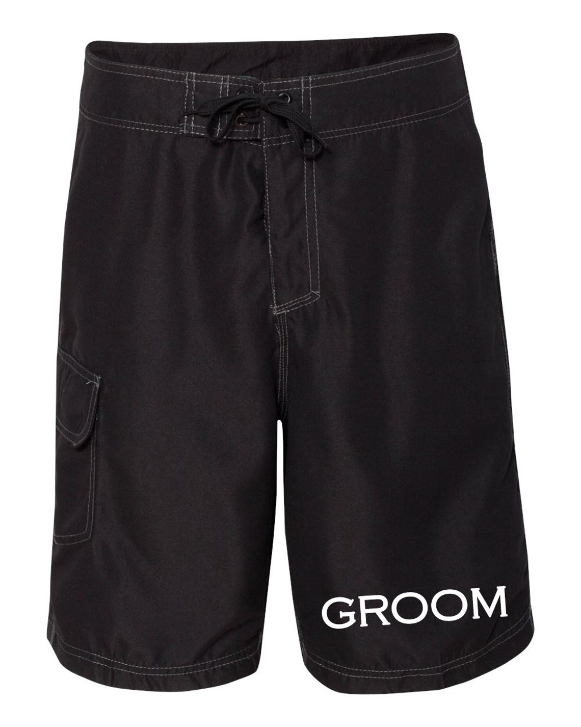 Groom Board Short Groom Swim Trunk Honeymoon Swimsuit Swim - Etsy
