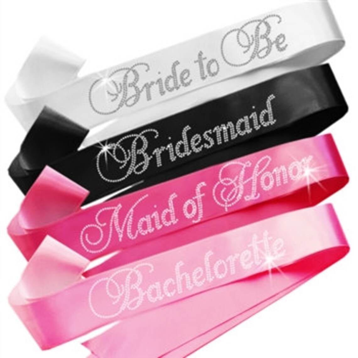 Maid of Honor Crystal Sash Bridal Sash Maid of Honor Sash Etsy