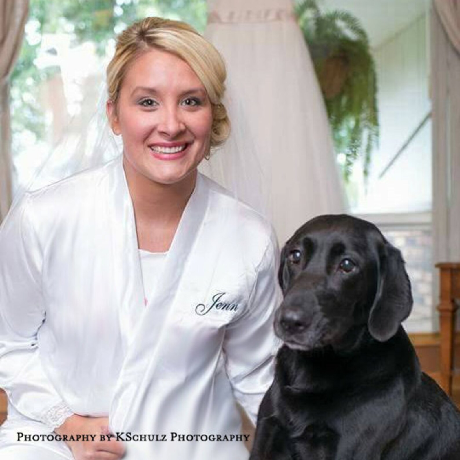 Personalized Full Length Satin Bride Robe With Name on Back Etsy