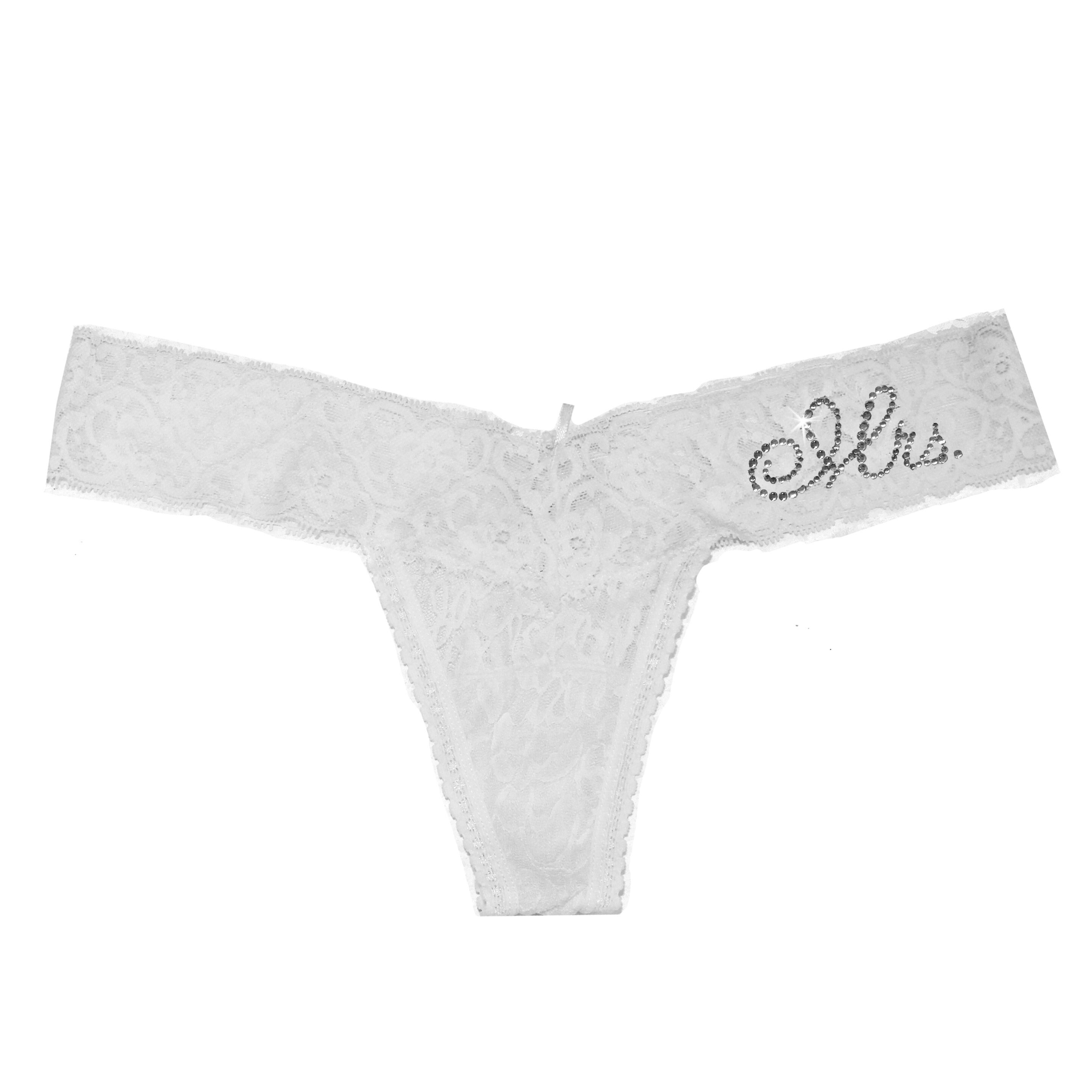 Señora Encaje boda tanga señora ropa Etsy España