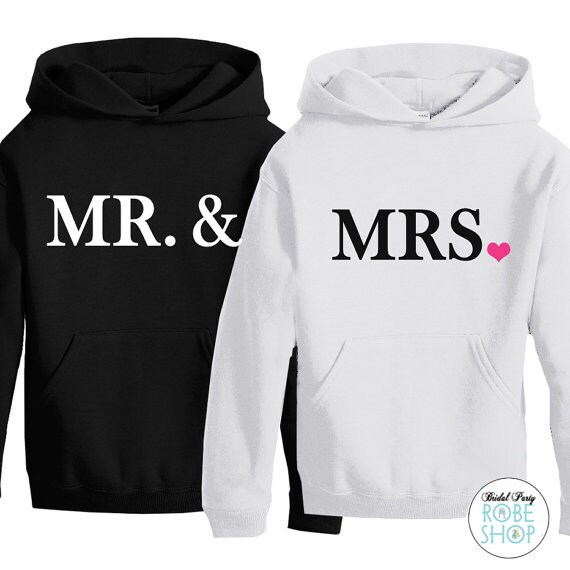 Mr and mrs sweatshirts sale