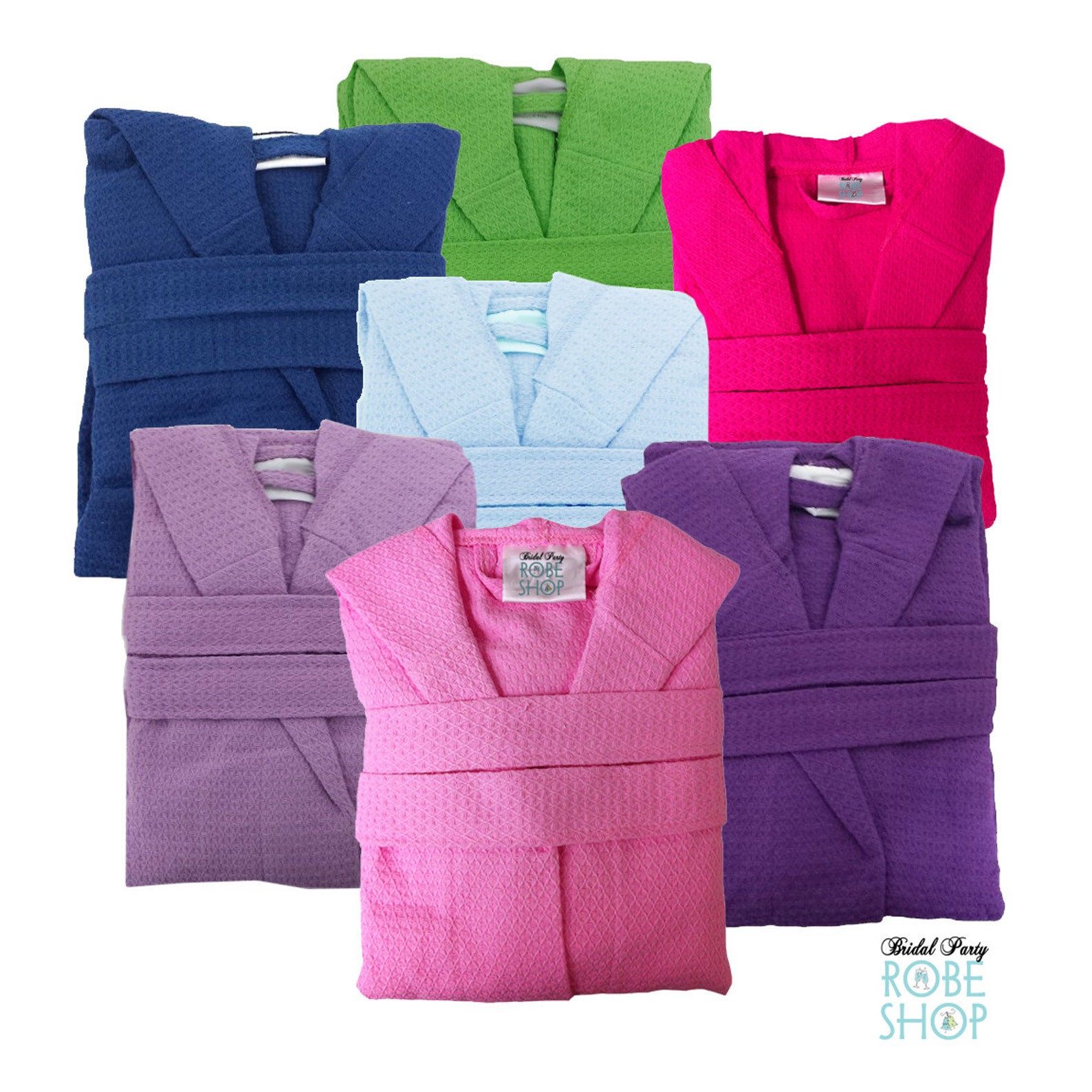 Personalized Flower Girl Robe With Name on Front and Flower Etsy