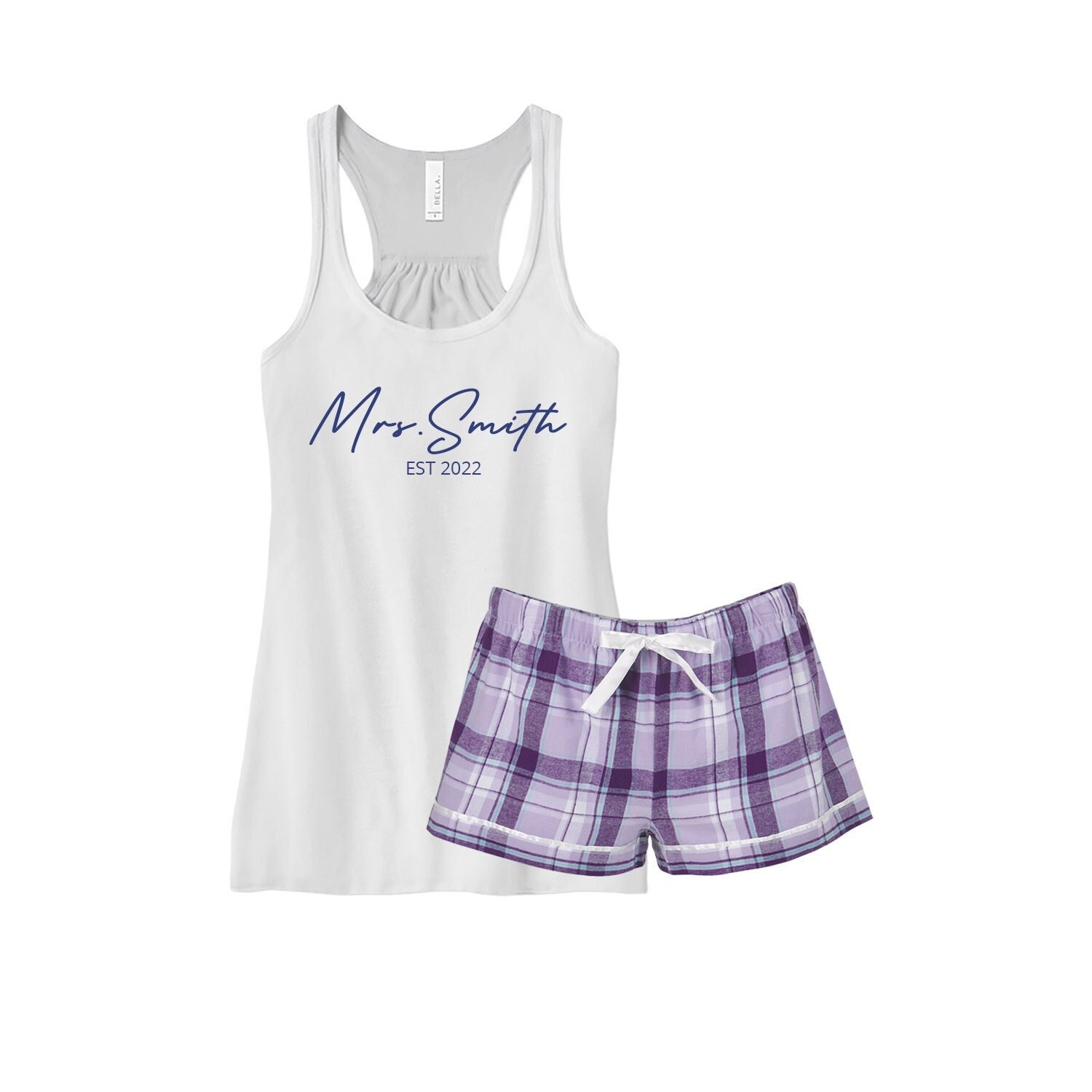 Mrs pajama set hotsell
