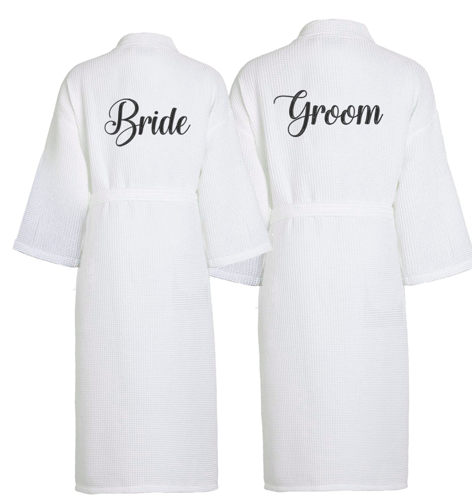 Bride and Groom Robes His and Hers Robes Couples Robes Set O Etsy