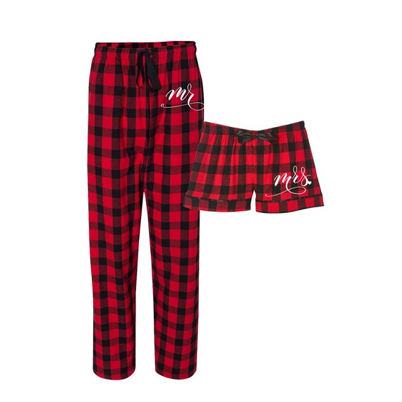 Matching flannel pjs sale