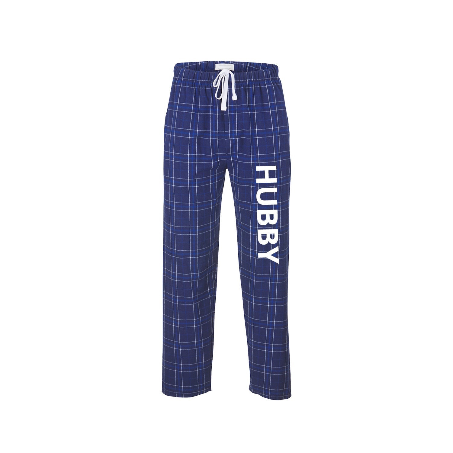 Hubby Flannel Pajama Pants, Gifts for the Groom, Matching Pajamas Sleepwear  Loungewear, Wedding Pjs for the Honeymoon, Engagement Gift 