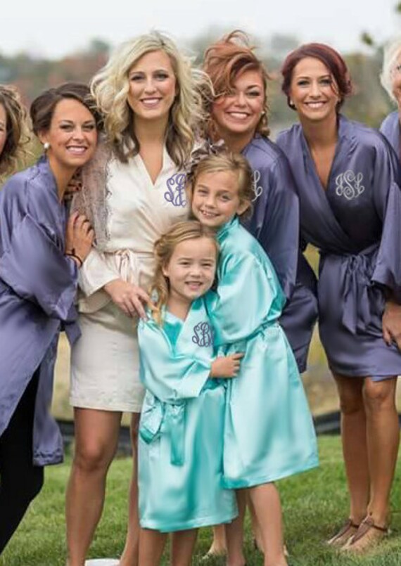 junior bridesmaid robe