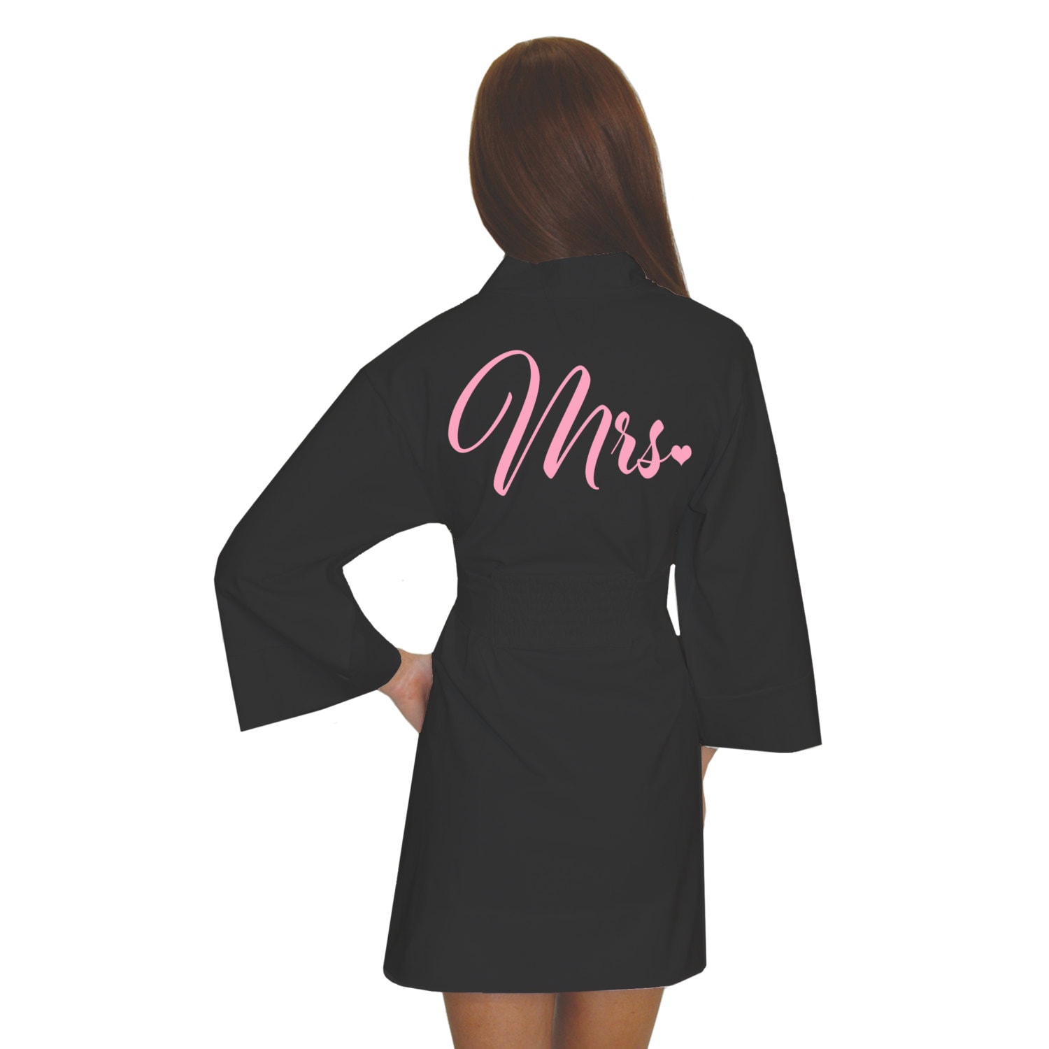Personalized Mrs. Robe Custom Mrs. Cotton Modal robe Bridal Etsy