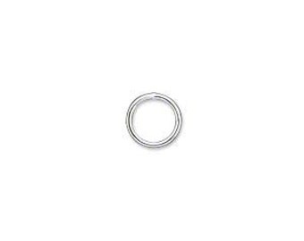 10pcs 18gauge 6mm closed 925 sterling silver jewellery findings jump ring,close & soldered round