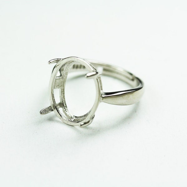 Ring setting custome semi mount  engagement 12*10mm ring setting  ring mounting