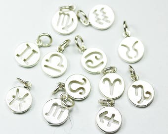 Nomination Composable Classic Zodiac Symbol Charm in Silver and Stones Nomination Composable Classic Zodiac Symbol Charm in Silver and Stones