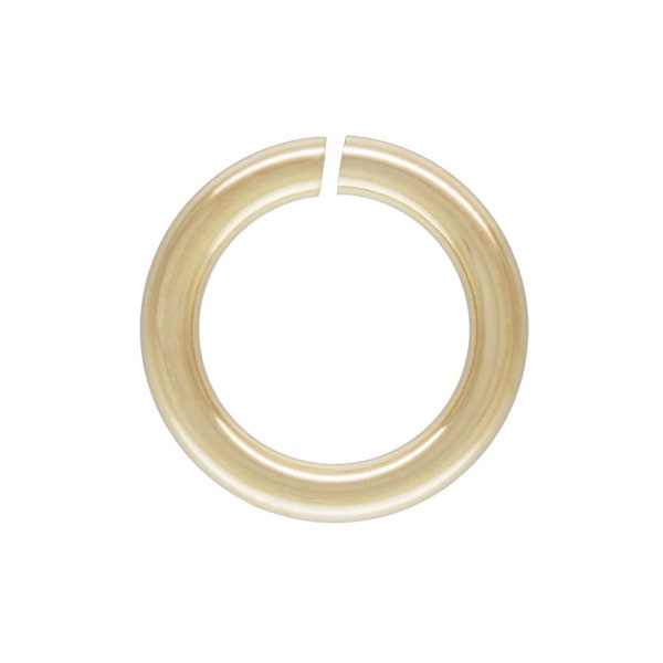 14k gold filled open jump rings 20pcs 3-6mm 22-20gauge jewellery making findings jump ring