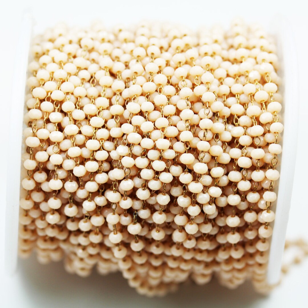 Catena Di Perle Finte Da 10 Metri - Filo Dorato Con Perle 8mm Per Decorazioni Matrimoni, Feste E DIY