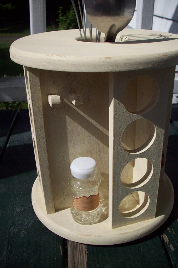 Upcycled Hand Painted Wood K Cup Holder K Cup Storage Etsy