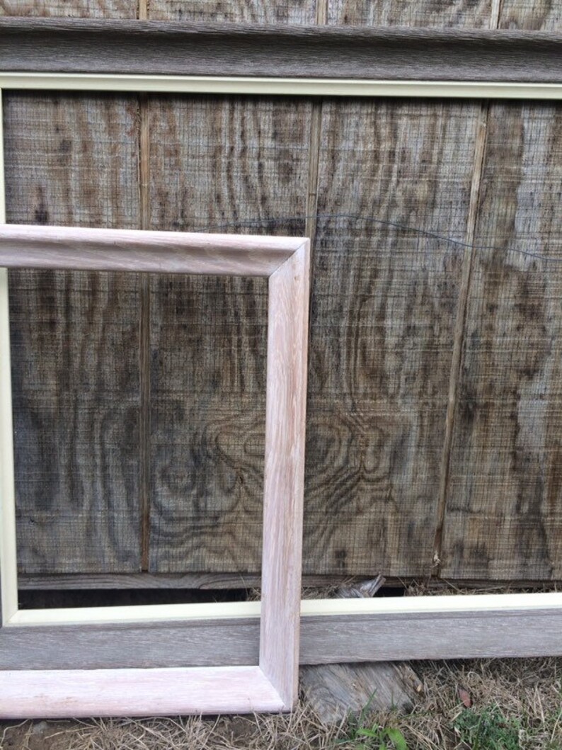 Large Open Picture Frames Wall Gallery Photo prop Rustic Etsy