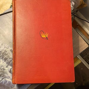 Coronet by Manuel Komroff Antique burgundy red hardcover Book copyright 1930 Collectors book lover gift Bookshelf decor