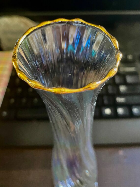 バレリーナ エッチング クリスタル花瓶 【公式通販】