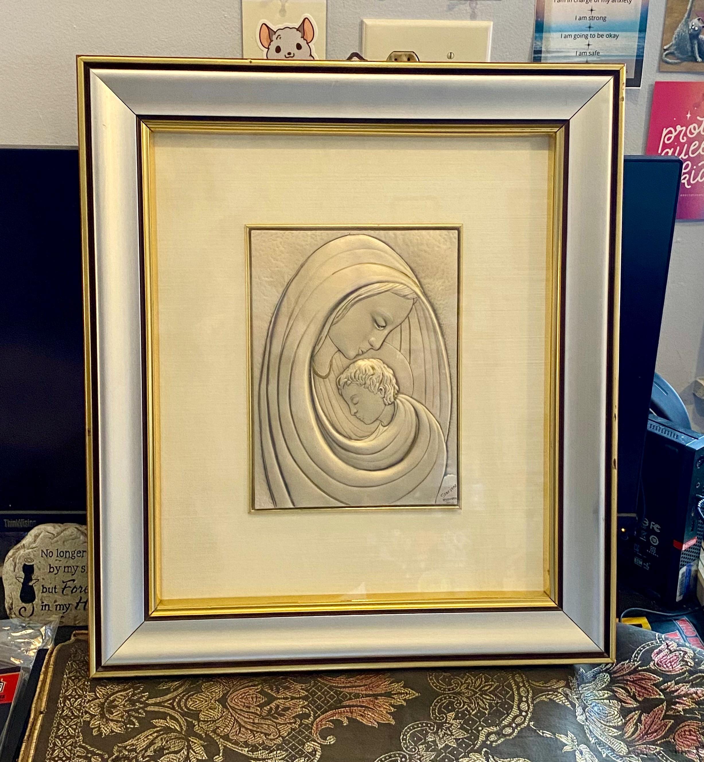 銀版画　イタリア製　　Silver art made in Italy 銀版画 イタリア製 Silver art made in Italy - メルカリ