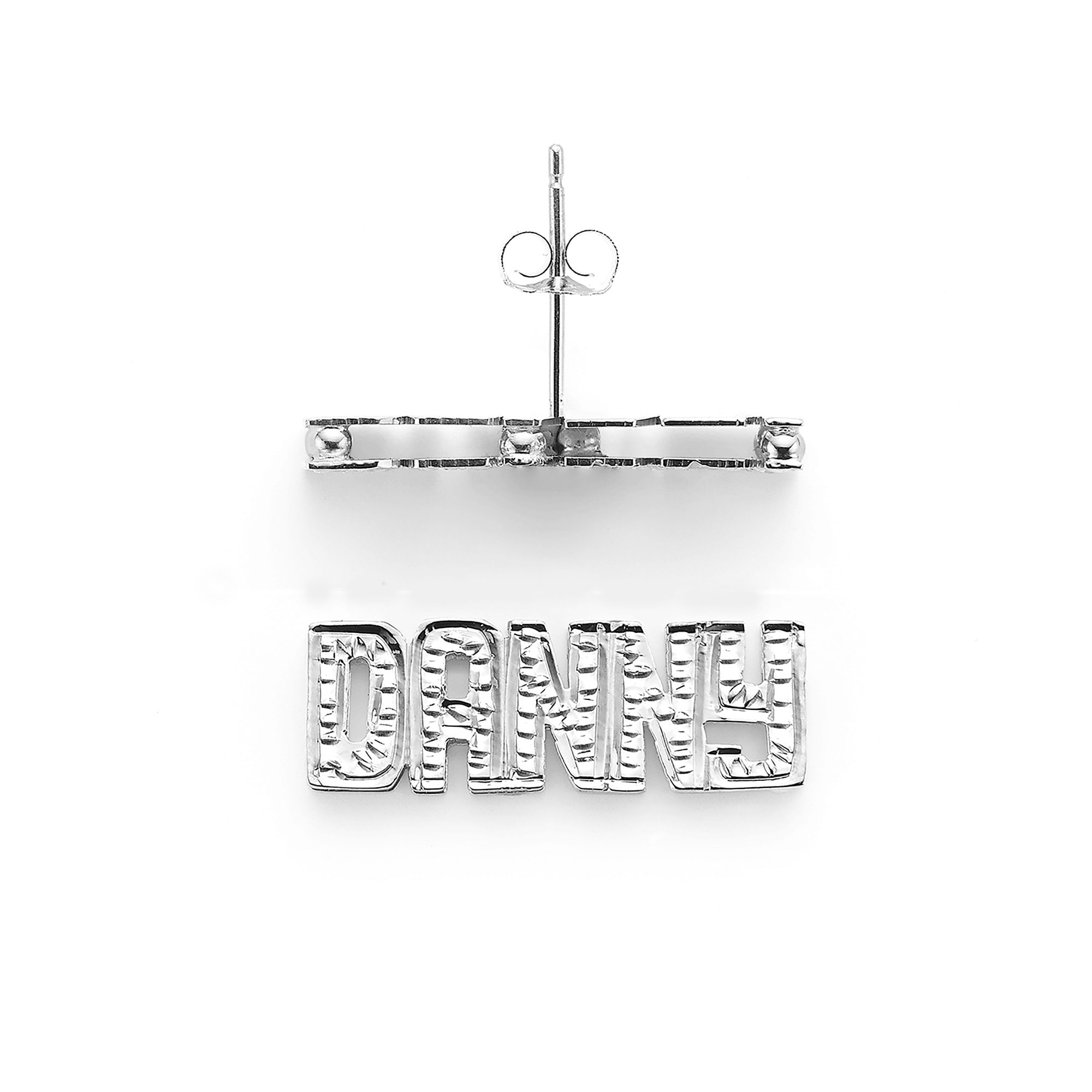 Orecchino Con Nome In Argento 925 – Cavaliere Gioielli - Foto 8