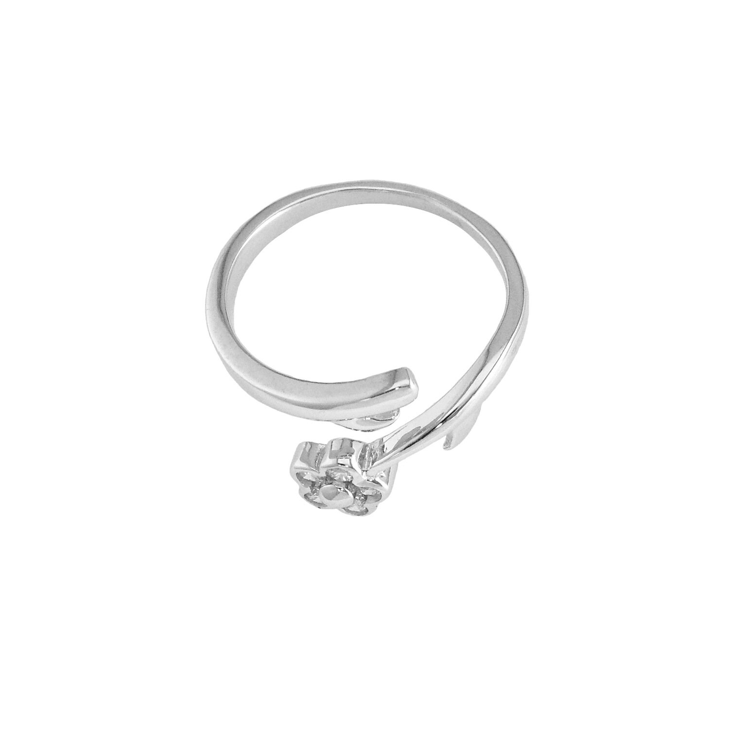 Karen Silver Ring - Leaves - daisy doe