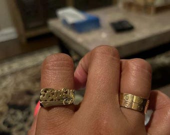 せ*り様 lui jewelry /ルイジュエリー thick ring Lyra Ring – Louie's Jewelry