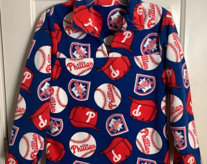 Philadelphia Phillies youth fleece pullover size 10-12 “Ready to ship”