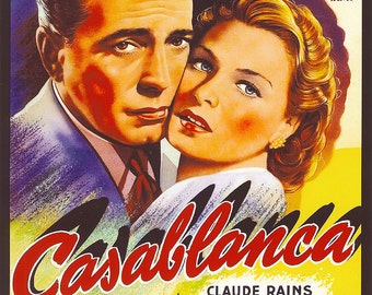 Casablanca Canvas Art Print (20x27)