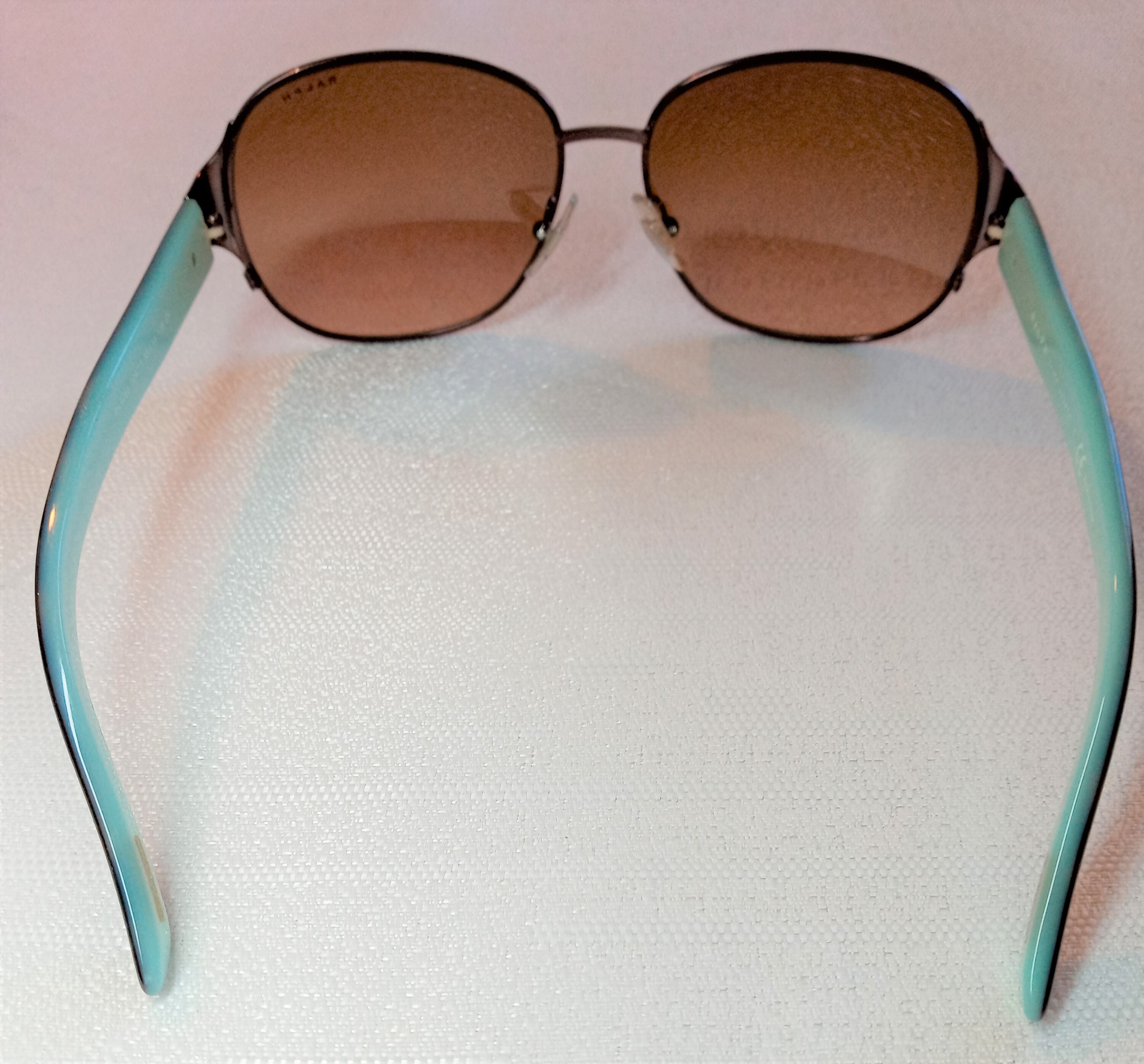 Ralph Lauren Brown and Green Sunglasses with Vintage-Inspired Design Classic Look Ralph Lauren Designer Sunglasses Bronze Brown  main image 2