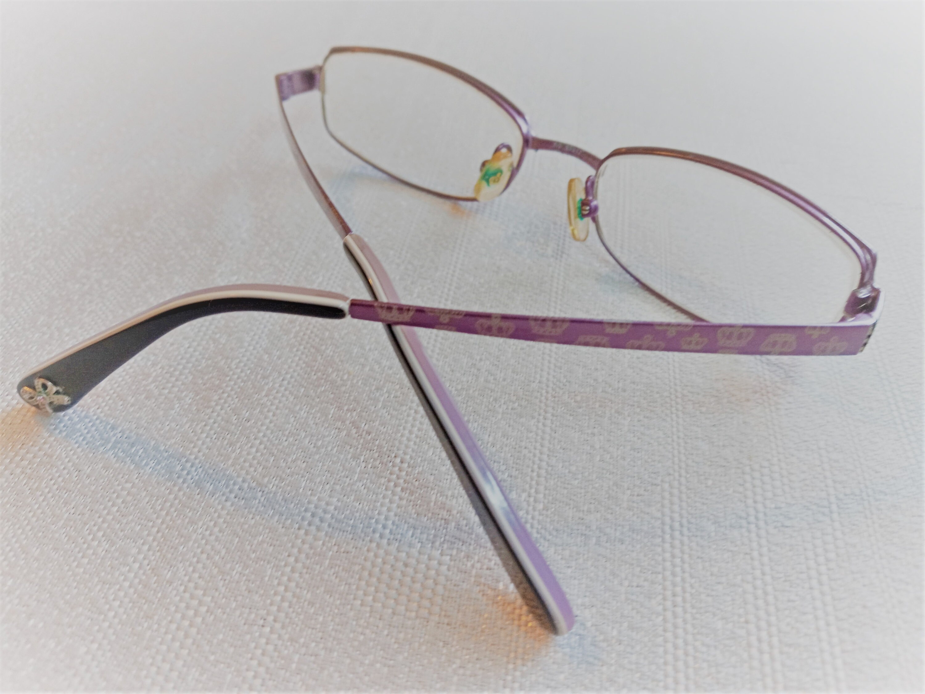 Juicy Couture Clear Lavender Frame Women\'s Glasses Amazon.com: Juicy Couture JU-954 665 Eyeglasses Youth Kids  main image 4