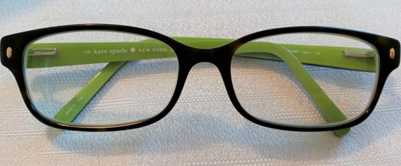 Kate Spade Lucyann Eyeglasses Frames Tortoise and Green Etsy UK